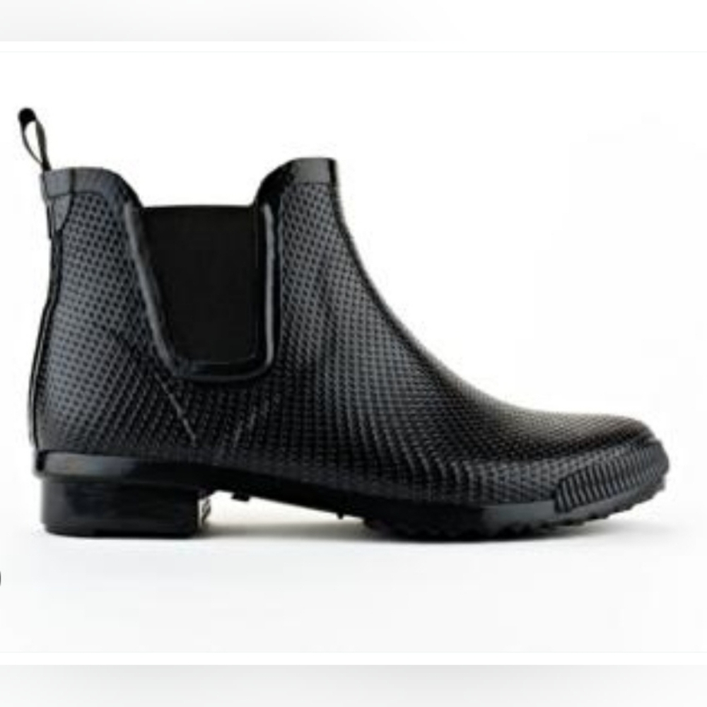 Size 8 - Women's Cougar Black Rubber Rain Boots